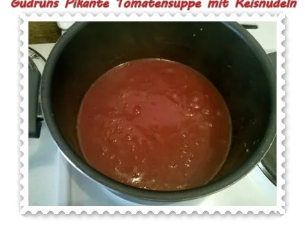 Suppe: Tomatensuppe mit Reisnudeln - Rezept - Bild Nr. 4