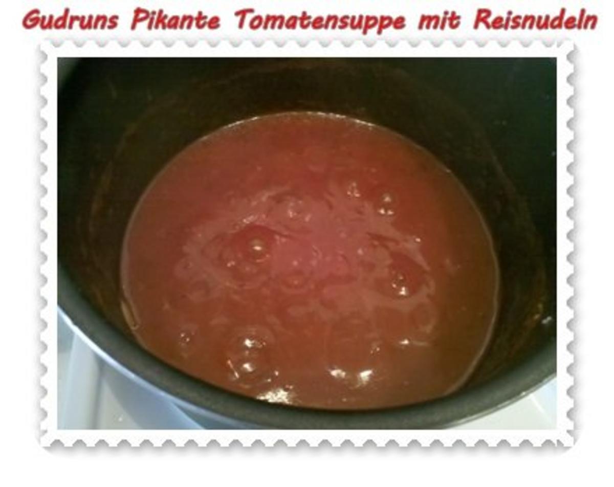 Suppe: Tomatensuppe mit Reisnudeln - Rezept - Bild Nr. 5