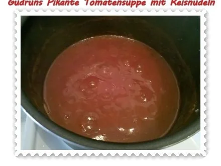 Suppe: Tomatensuppe mit Reisnudeln - Rezept - Bild Nr. 5