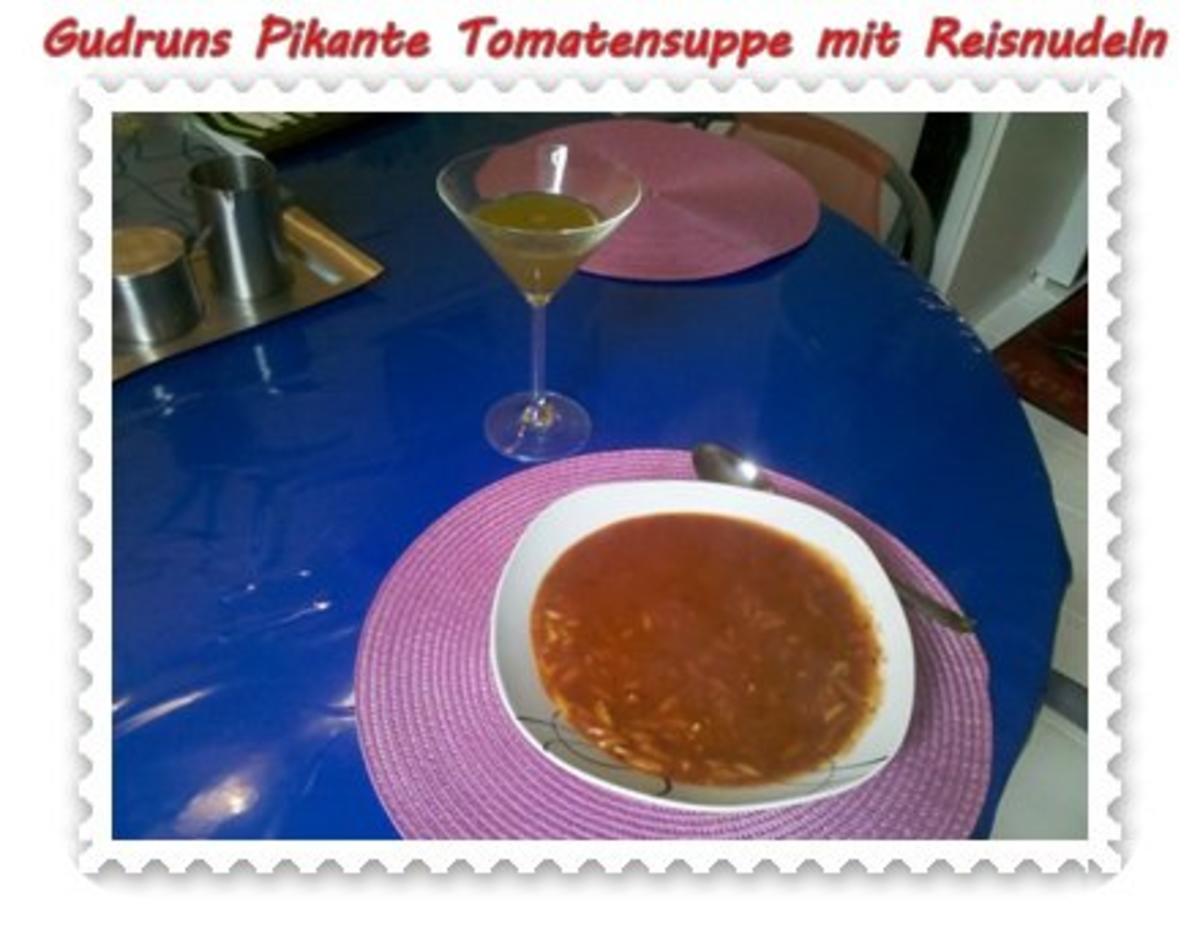 Suppe: Tomatensuppe mit Reisnudeln - Rezept - Bild Nr. 8