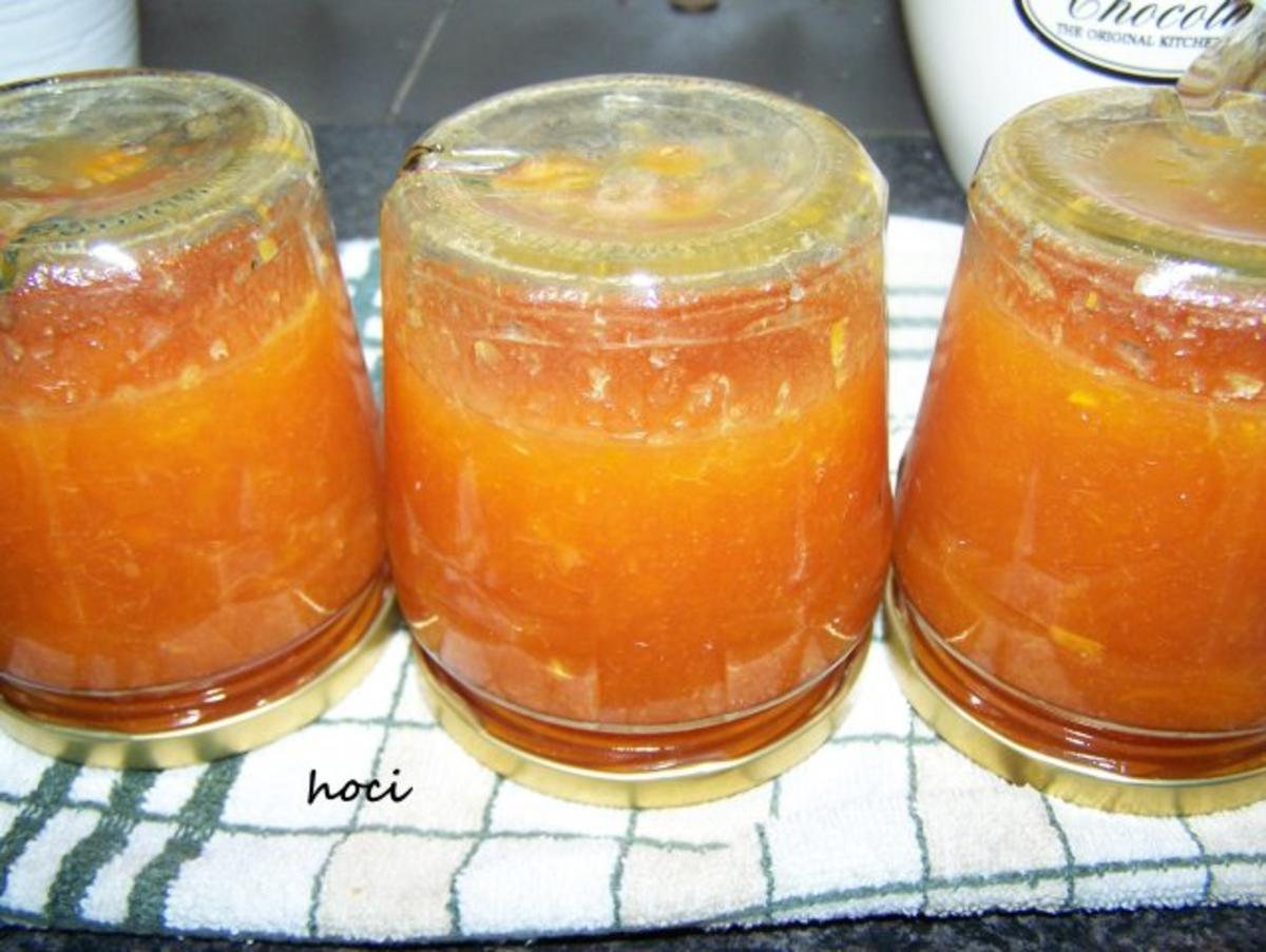 Apricosenmarmelade mit Lime-Aardbei und Honig - Rezept - Bild Nr. 8