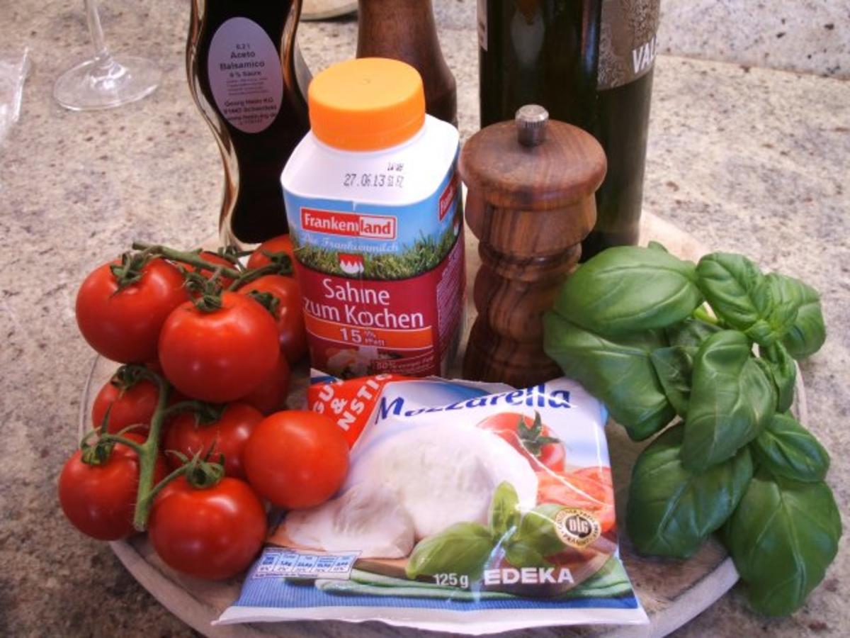 Gemüse: Tomaten, gefüllt mit Mozzarella-Creme - Rezept - Bild Nr. 2