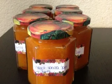 Apricot--Vanilla-Lavendel-Jam. - Rezept