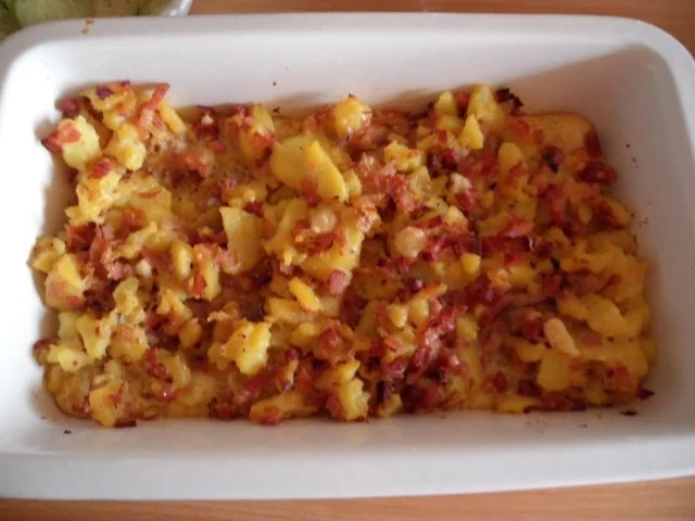 Rezept: Kartoffel - Schinken - Tortilla Kartoffel - Schinken - Tortilla - Rezept