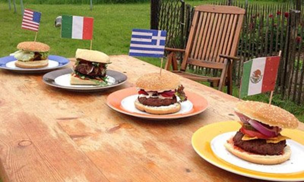 BBQ Burger italienisch - Rezept
