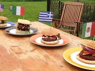 BBQ Burger italienisch - Rezept