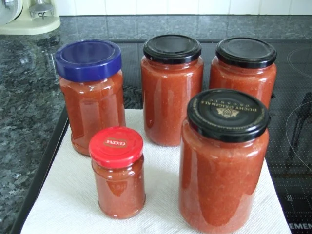 Rezept: Rhabarber-Erdbeer-Marmelade Bild Nr. 9 Rhabarber-Erdbeer-Marmelade - Rezept - Bild Nr. 9