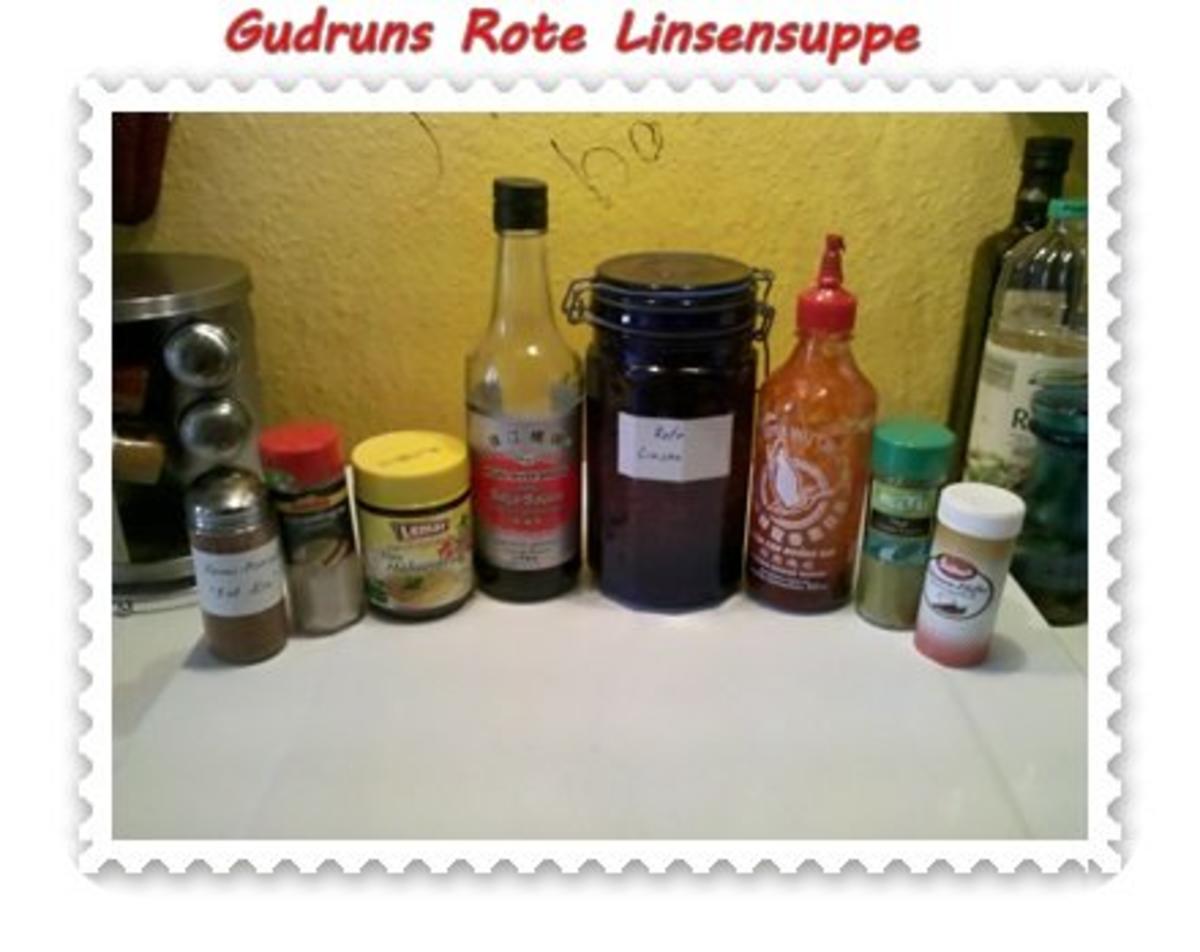 Suppe: Rote Linsensuppe - Rezept - Bild Nr. 2