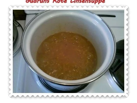 Rezept: Suppe: Rote Linsensuppe Bild Nr. 5 Suppe: Rote Linsensuppe - Rezept - Bild Nr. 5