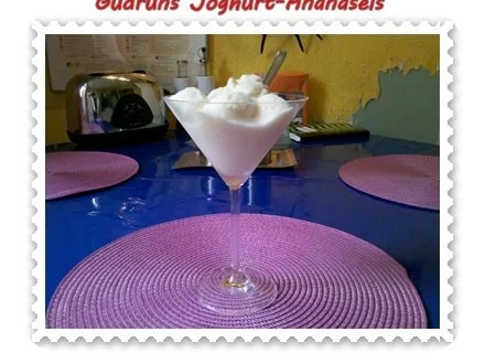 Rezept: Eis: Joghurt-Ananaseis Bild Nr. 10 Eis: Joghurt-Ananaseis - Rezept - Bild Nr. 10