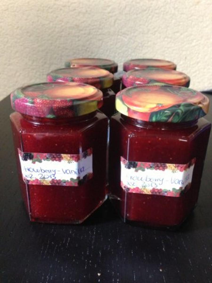 Bilder für Strowberry-Vanilla-jam - Rezept