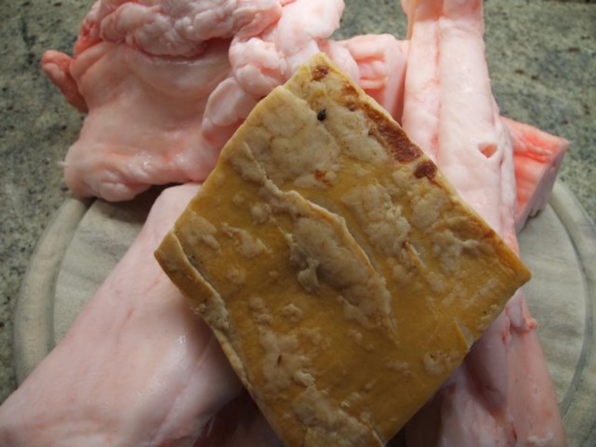 Vorrat: Schweineschmalz zum Kochen und für die Brotzeit - Rezept - Bild Nr. 3