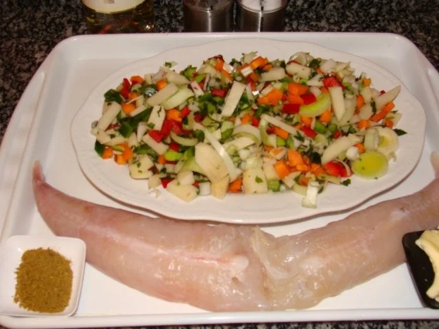 Fisch : Gegrilltes Seeteufelfilet. - Rezept - Bild Nr. 3