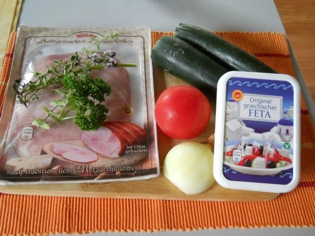 Rezept: Zucchini - Schiffchen Bild Nr. 2 Zucchini - Schiffchen - Rezept - Bild Nr. 2