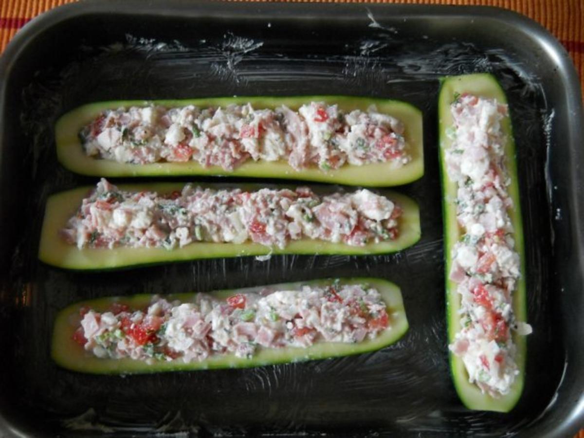 Zucchini - Schiffchen - Rezept - Bild Nr. 5