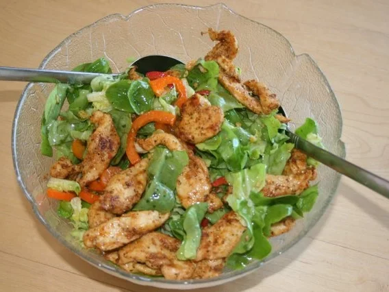 Bunter Salat mit Balsamico-Dressing - Rezept - Bild Nr. 2