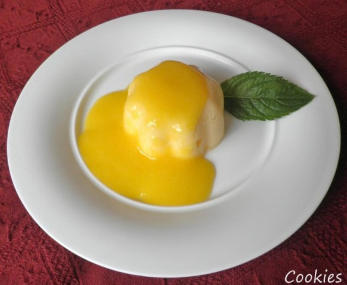 Cremiges Limetten - Dessert mit beschwipster Mangosoße - Rezept - Bild Nr. 9