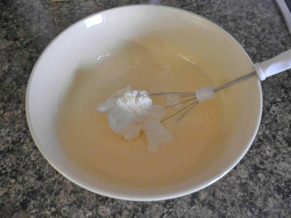 Cremiges Limetten - Dessert mit beschwipster Mangosoße - Rezept - Bild Nr. 7