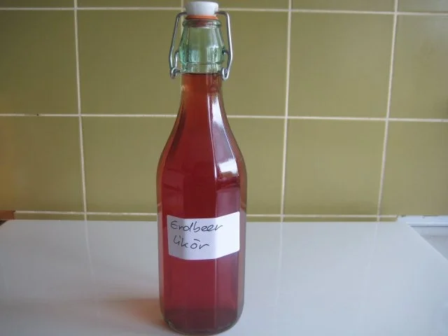 Erdbeer-Likör - Rezept