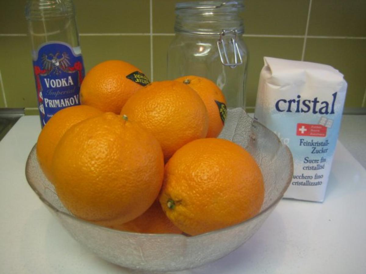 Orangen-Likör für den Herrn - Rezept - Bild Nr. 4