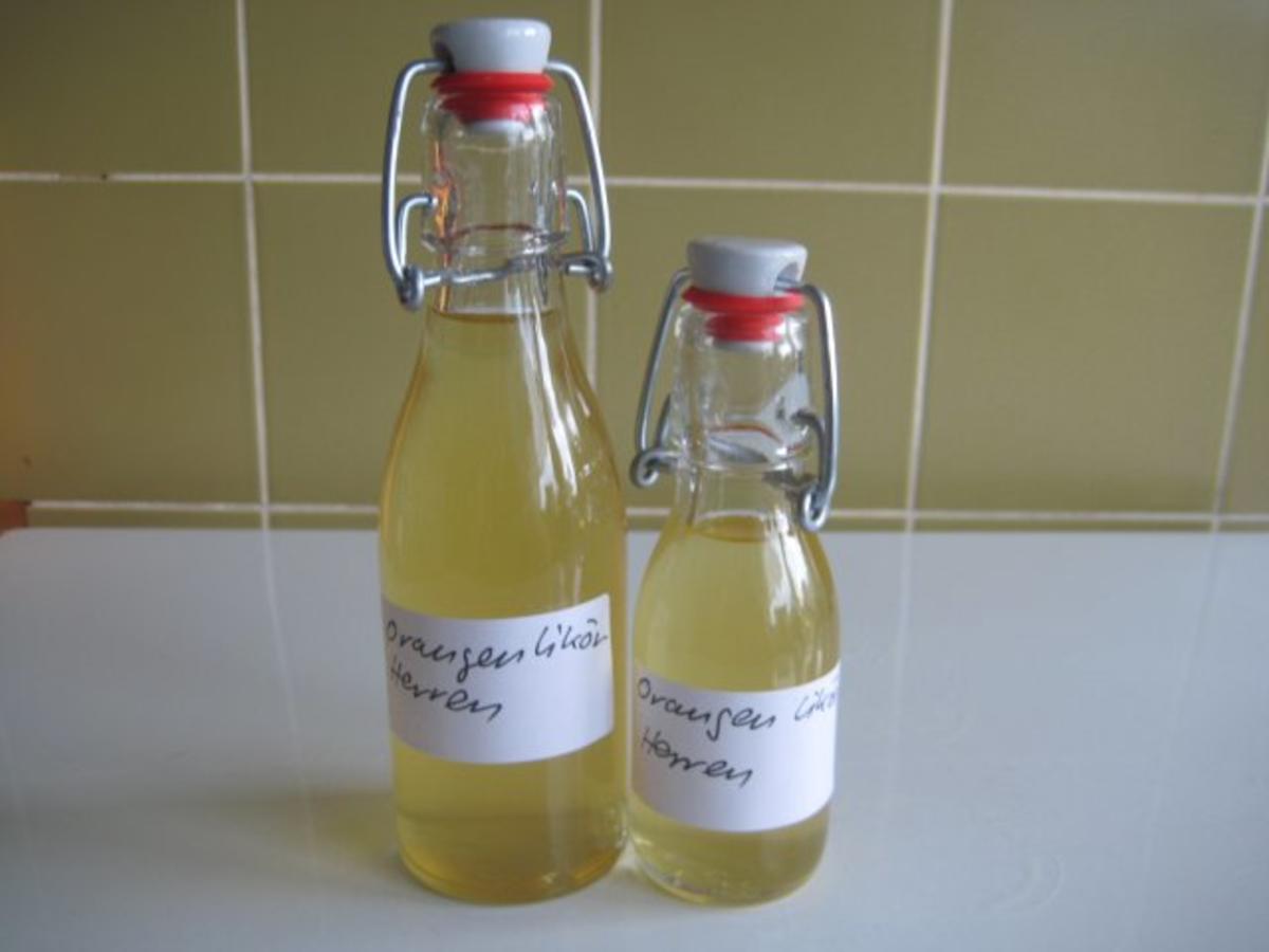 Orangen Likör für den Herrn - einfach - von strammermax