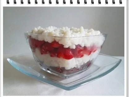 Milchreis mit frischen Kirschen und Erdbeeren - Rezept - Bild Nr. 11