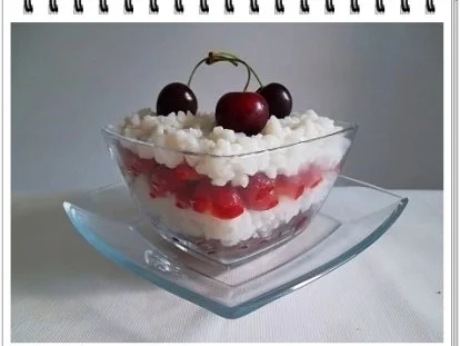 Milchreis mit frischen Kirschen und Erdbeeren - Rezept - Bild Nr. 12