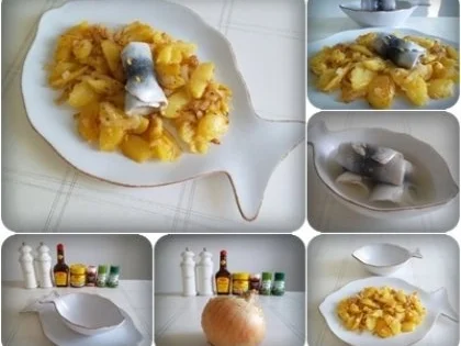 Rollmops mit raffinierten  Bratkartoffeln - Rezept - Bild Nr. 3