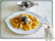 Rollmops mit raffinierten  Bratkartoffeln - Rezept