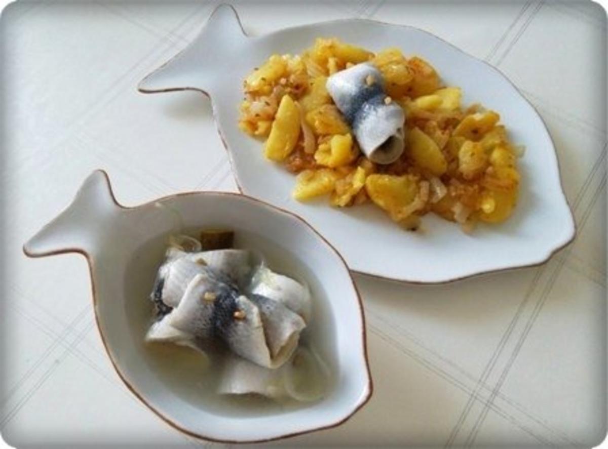 Rollmops mit raffinierten  Bratkartoffeln - Rezept - Bild Nr. 14