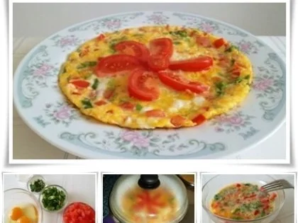 Sommerliches  Omelett mit Blümchen - Rezept - Bild Nr. 15