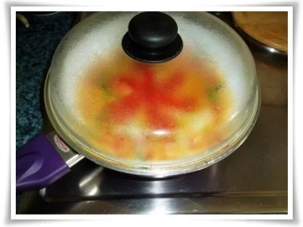 Sommerliches  Omelett mit Blümchen - Rezept - Bild Nr. 11