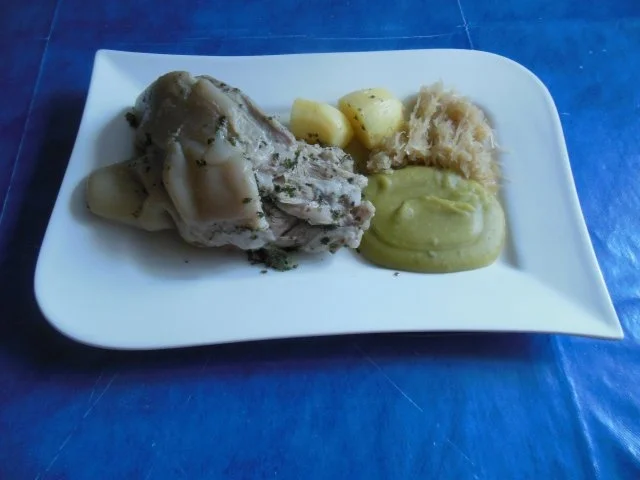 Kochen: Eisbein mit Erbspüree - Rezept - Bild Nr. 4