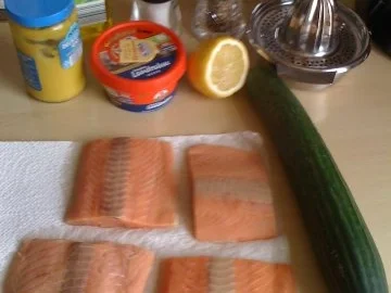 Leo´s  Lachsfilet gebraten - Rezept - Bild Nr. 2