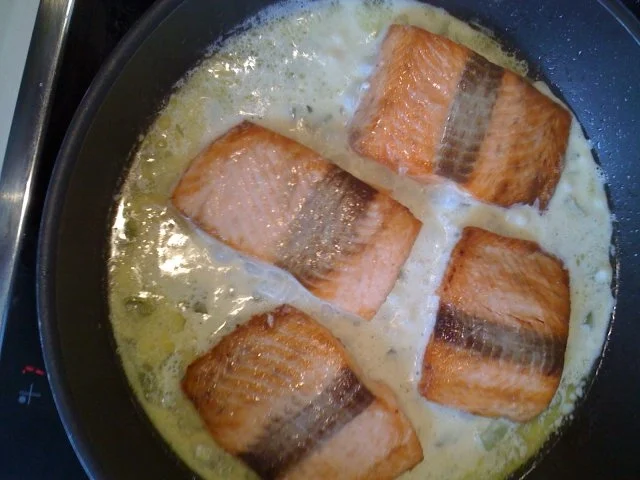 Leo´s  Lachsfilet gebraten - Rezept - Bild Nr. 7