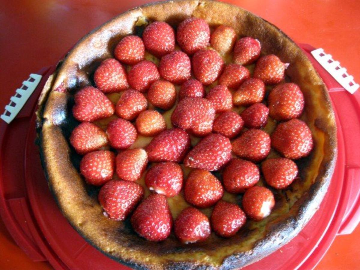 Käsekuchen mit Erdbeeren - Rezept - Bild Nr. 15