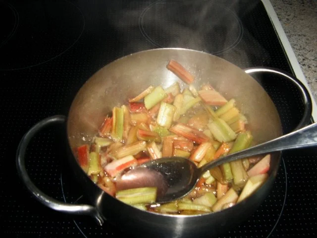 Rhabarber- Erdbeerkuchen - Rezept - Bild Nr. 4