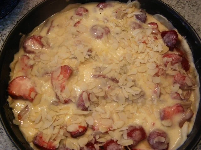 Rhabarber- Erdbeerkuchen - Rezept - Bild Nr. 9