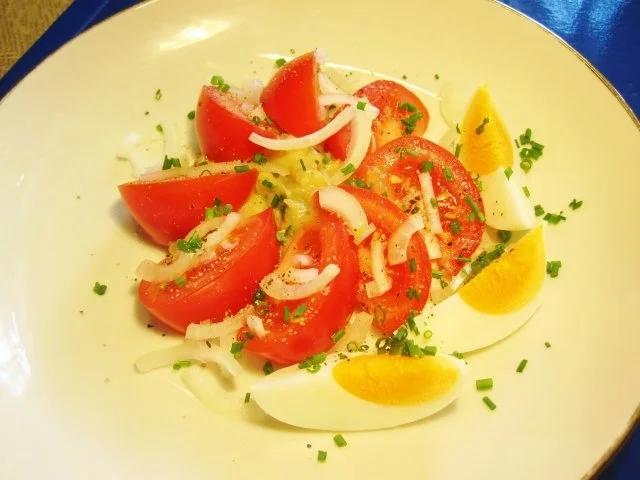 Junger Blattsalat aus Nachbars Garten - appetitlich angerichtet - Rezept - Bild Nr. 6