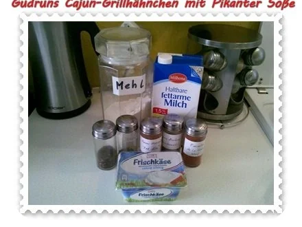 Rezept: Geflügel: Cajun-Grillhähnchen mit Pikanter Soße Bild Nr. 5 Geflügel: Cajun-Grillhähnchen mit Pikanter Soße - Rezept - Bild Nr. 5