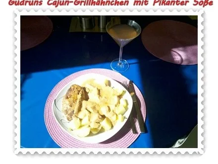 Rezept: Geflügel: Cajun-Grillhähnchen mit Pikanter Soße Bild Nr. 8 Geflügel: Cajun-Grillhähnchen mit Pikanter Soße - Rezept - Bild Nr. 8