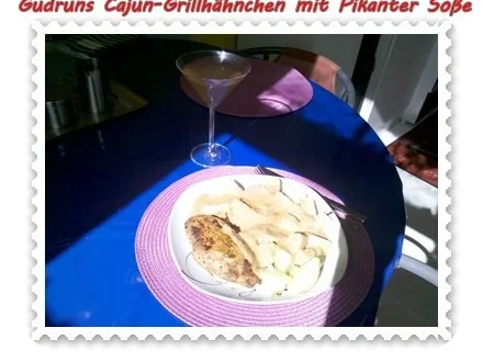 Rezept: Geflügel: Cajun-Grillhähnchen mit Pikanter Soße Bild Nr. 10 Geflügel: Cajun-Grillhähnchen mit Pikanter Soße - Rezept - Bild Nr. 10