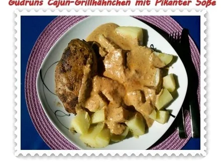 Rezept: Geflügel: Cajun-Grillhähnchen mit Pikanter Soße Bild Nr. 11 Geflügel: Cajun-Grillhähnchen mit Pikanter Soße - Rezept - Bild Nr. 11
