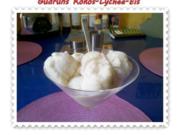 Eis: Kokos-Lychee-Eis - Rezept