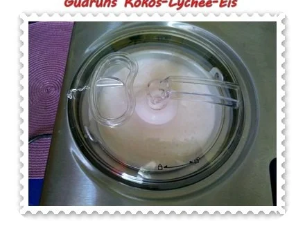 Eis: Kokos-Lychee-Eis - Rezept - Bild Nr. 6