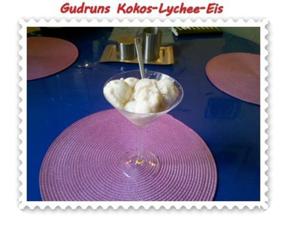 Eis: Kokos-Lychee-Eis - Rezept - Bild Nr. 9