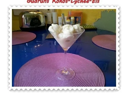 Eis: Kokos-Lychee-Eis - Rezept - Bild Nr. 12