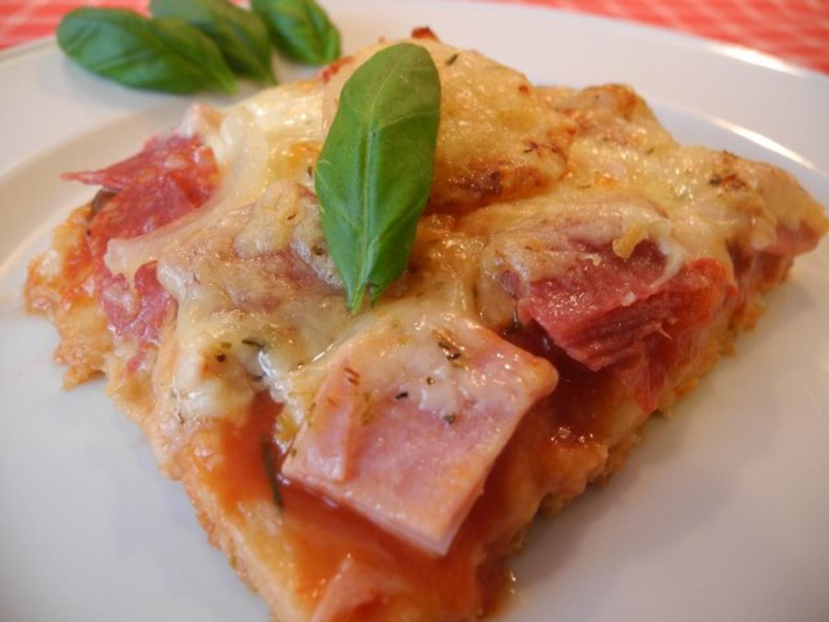 Bilder für Pizza Pizzateig und Belag Rezept