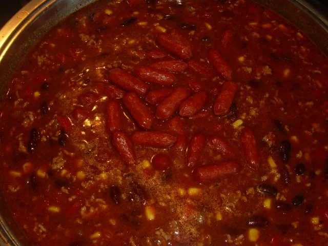 Rezept: Chili con Carne mit mini Cabanossi Bild Nr. 2 Chili con Carne mit mini Cabanossi - Rezept - Bild Nr. 2