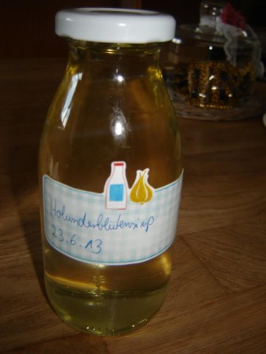 Bilder für Holunderblütensirup - Rezept